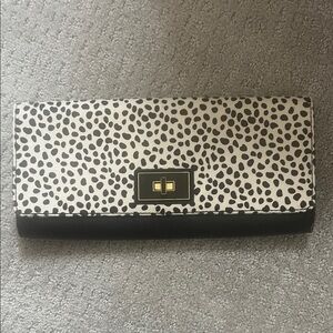 Black and White Clutch Bag